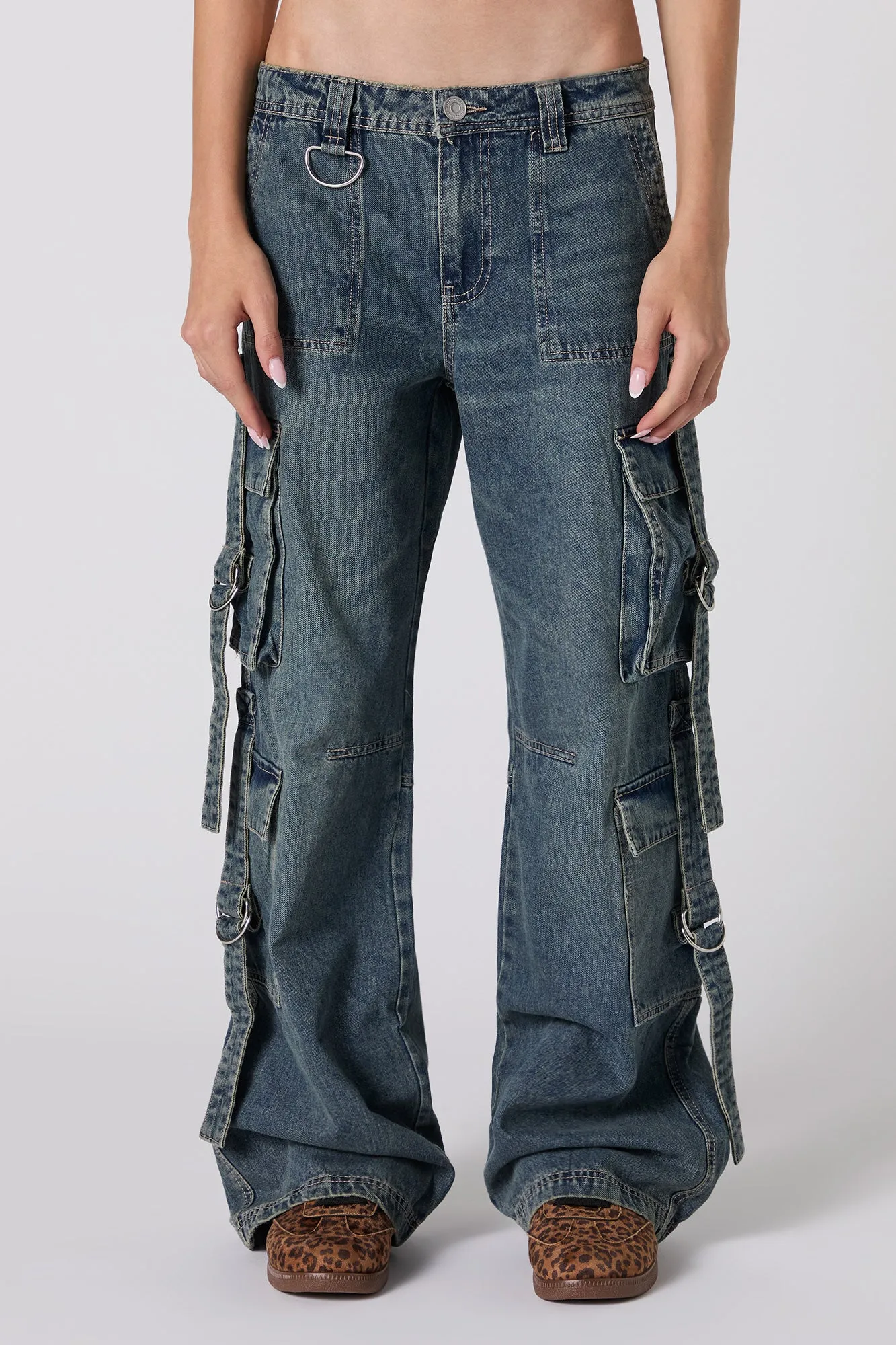 Mid Rise Utility Cargo Jean