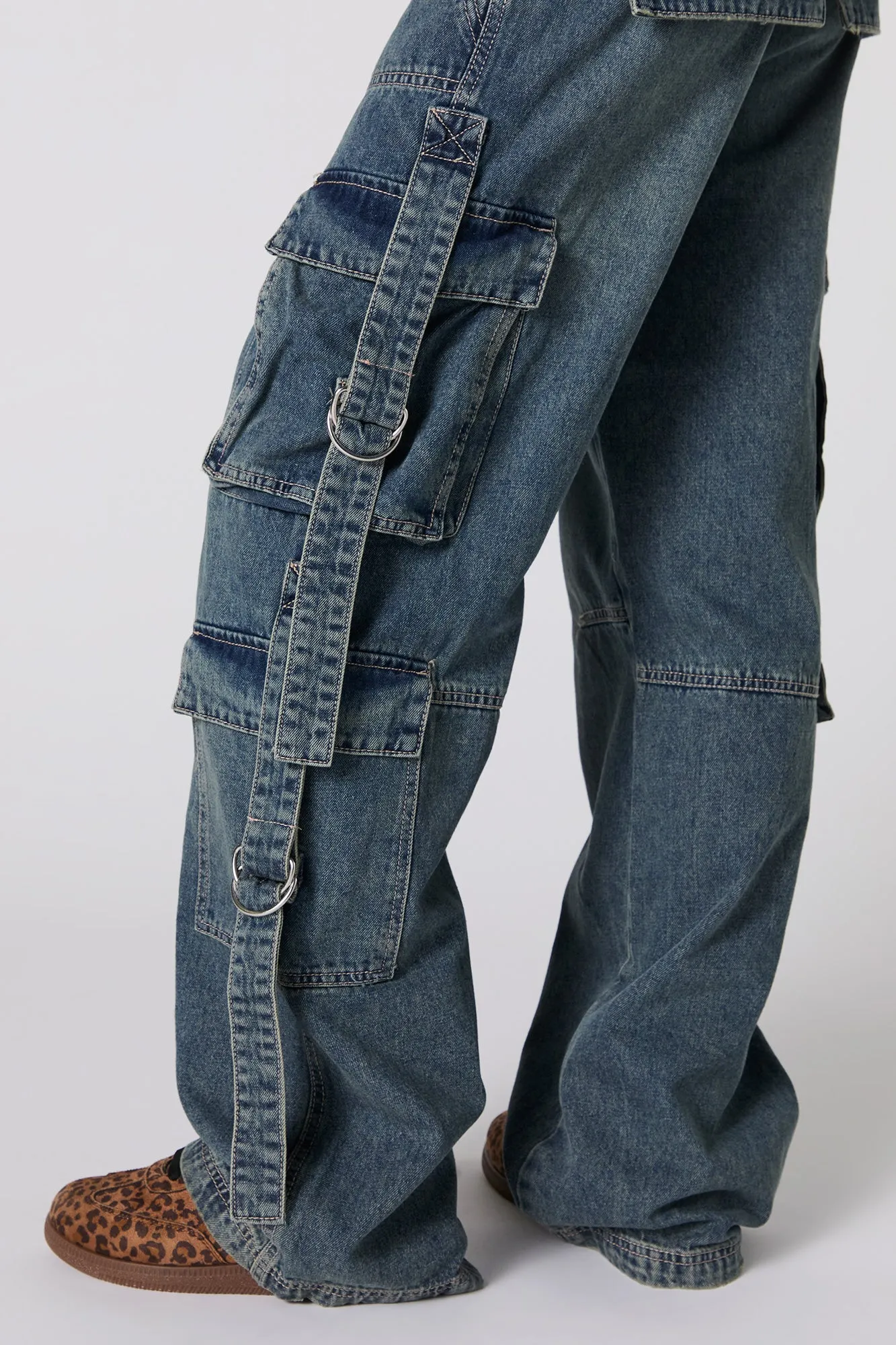 Mid Rise Utility Cargo Jean