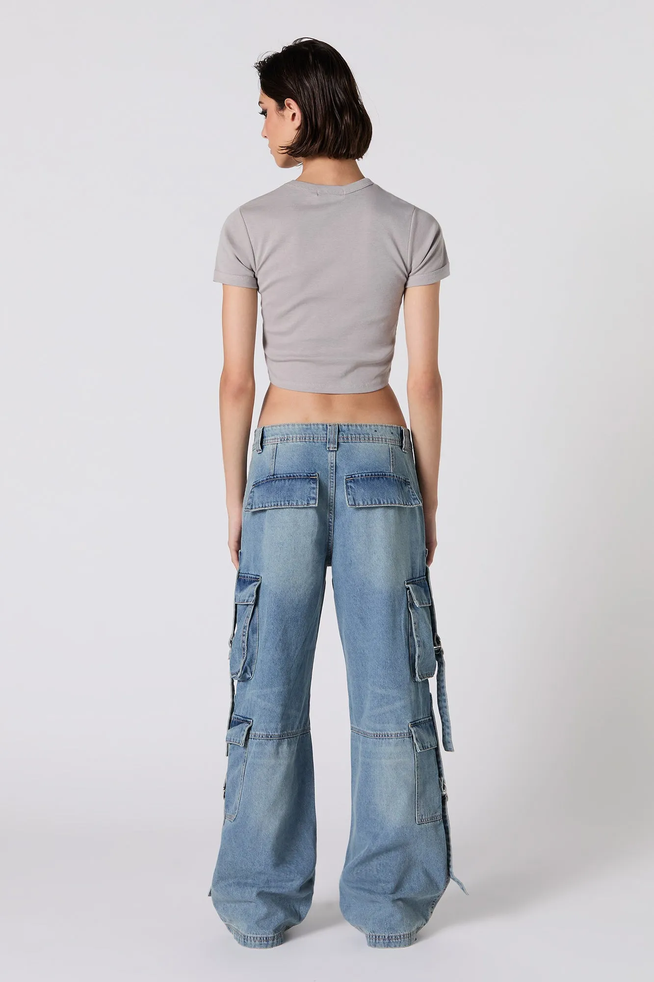 Mid Rise Utility Cargo Jean