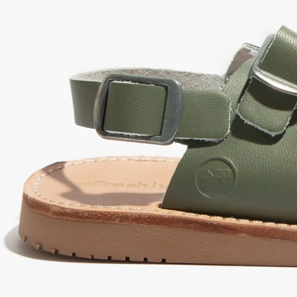 olive delray sandal