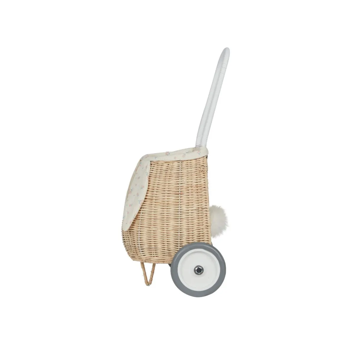 Rattan Bunny Luggy with Lining | Pansy