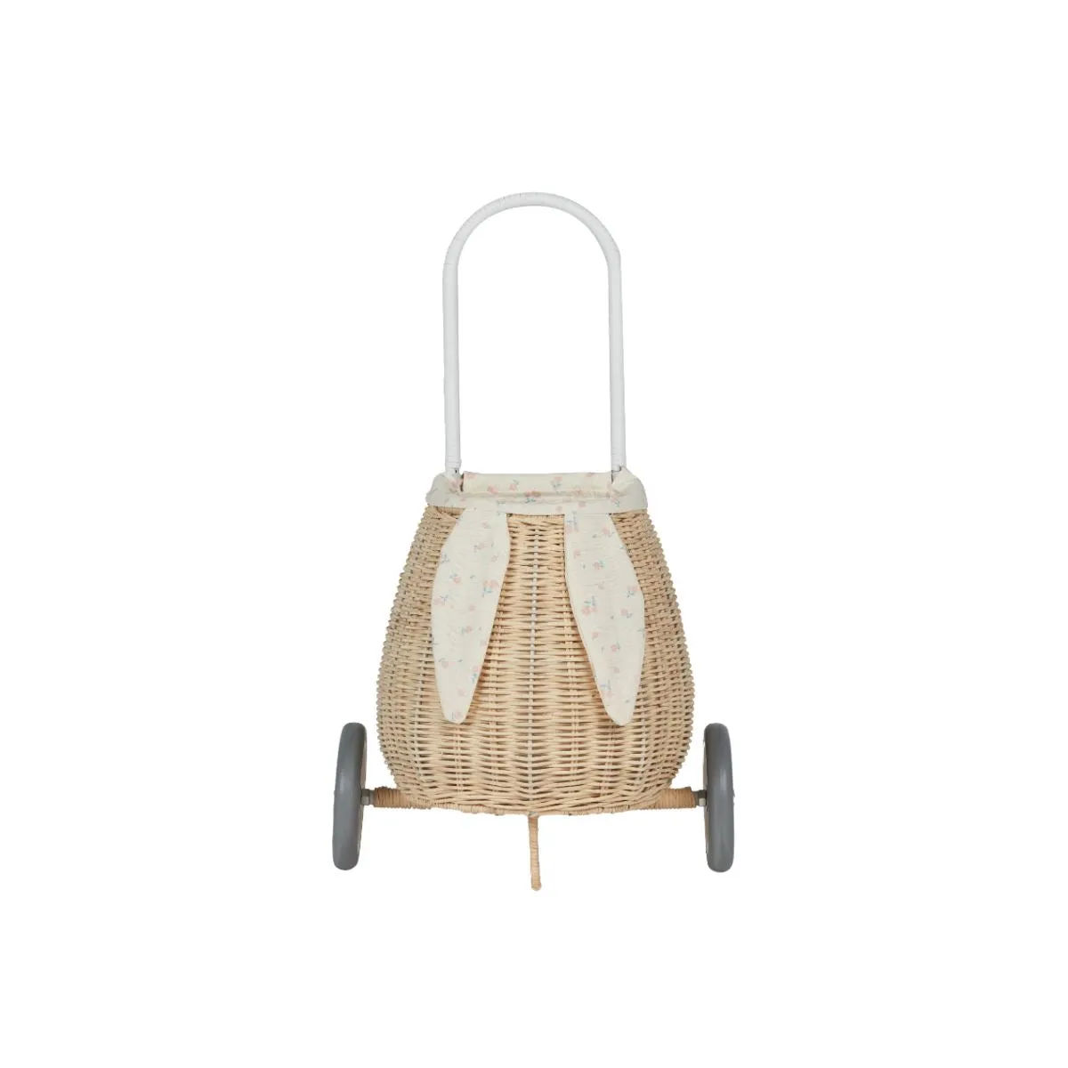 Rattan Bunny Luggy with Lining | Pansy