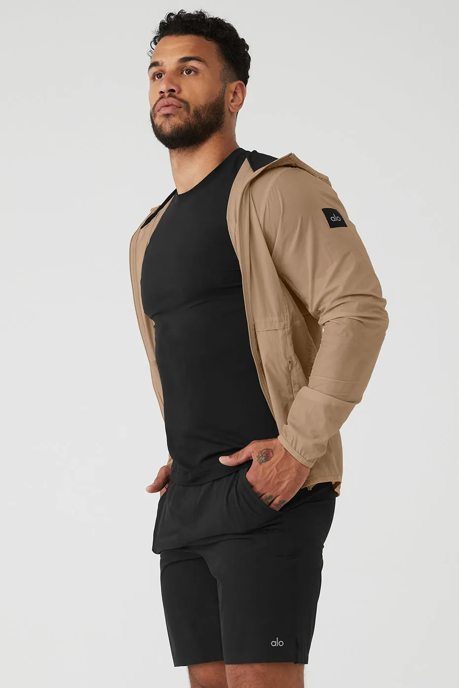 Repeat Running Jacket - Gravel