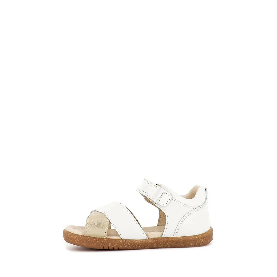 SAIL I-WALK - WHITE/GOLD LEATHER