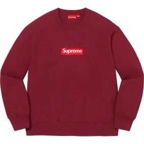 Supreme Box Logo Crewneck 'Cardinal'