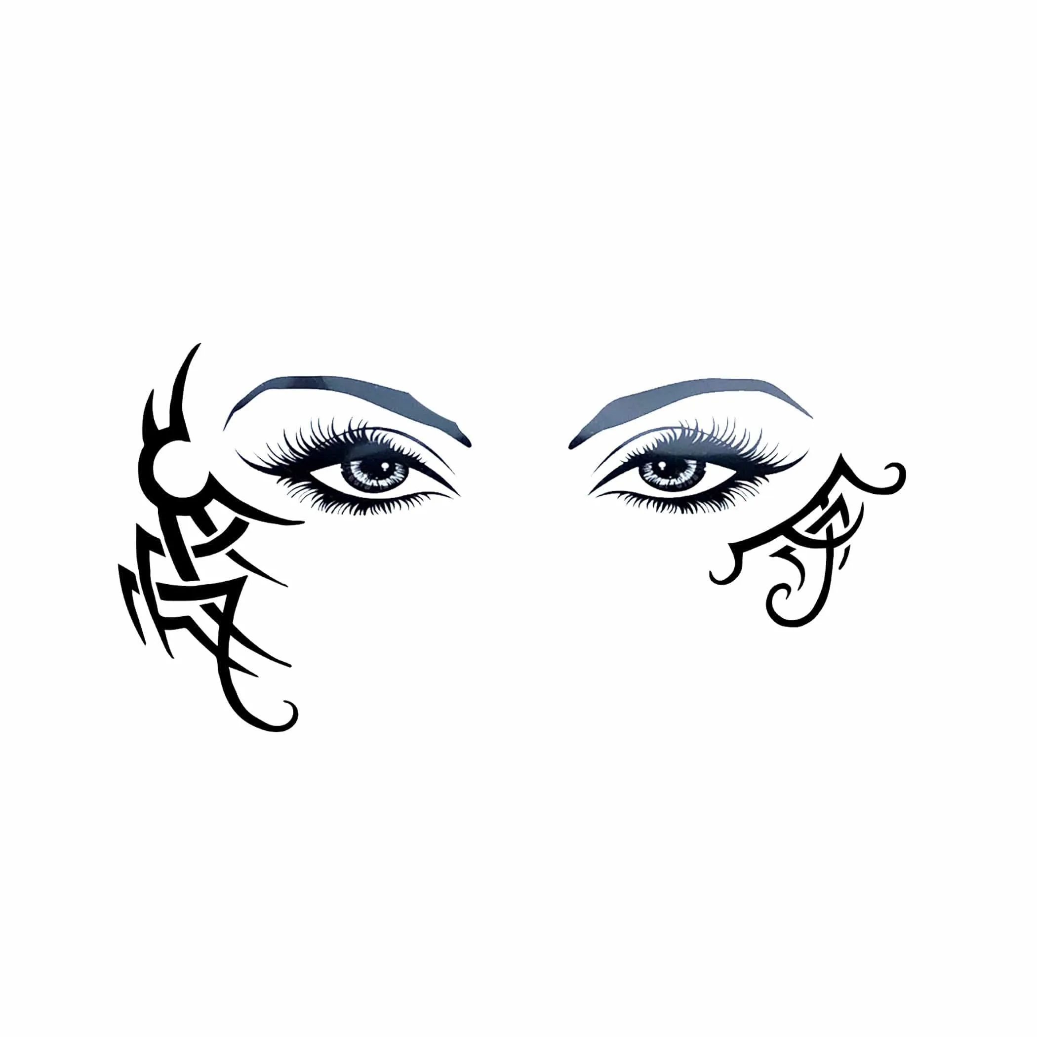 T8kMeHme2Nte Temporary Face Tattoo Pack