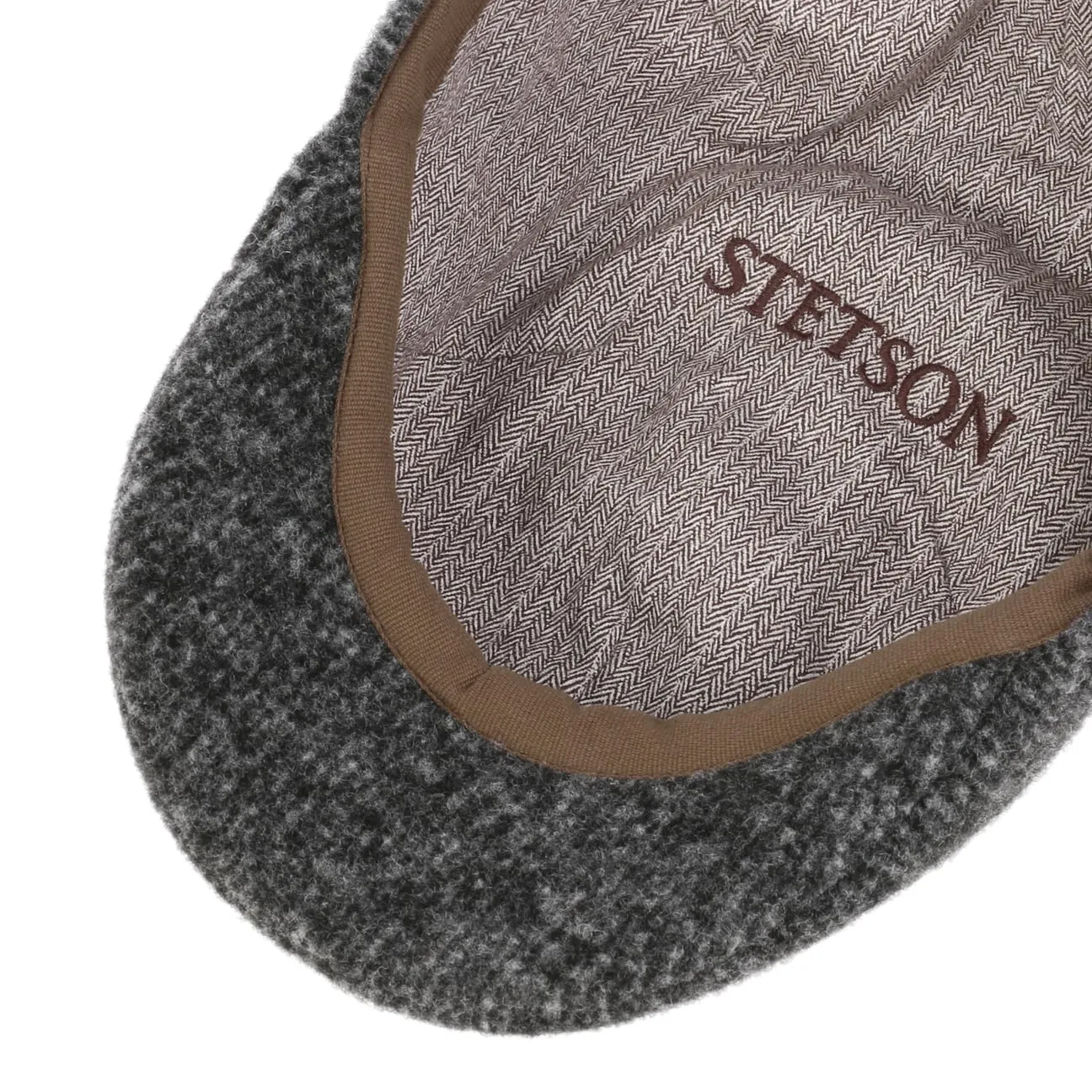 Texas Eskridge Jersey Flat Cap by Stetson