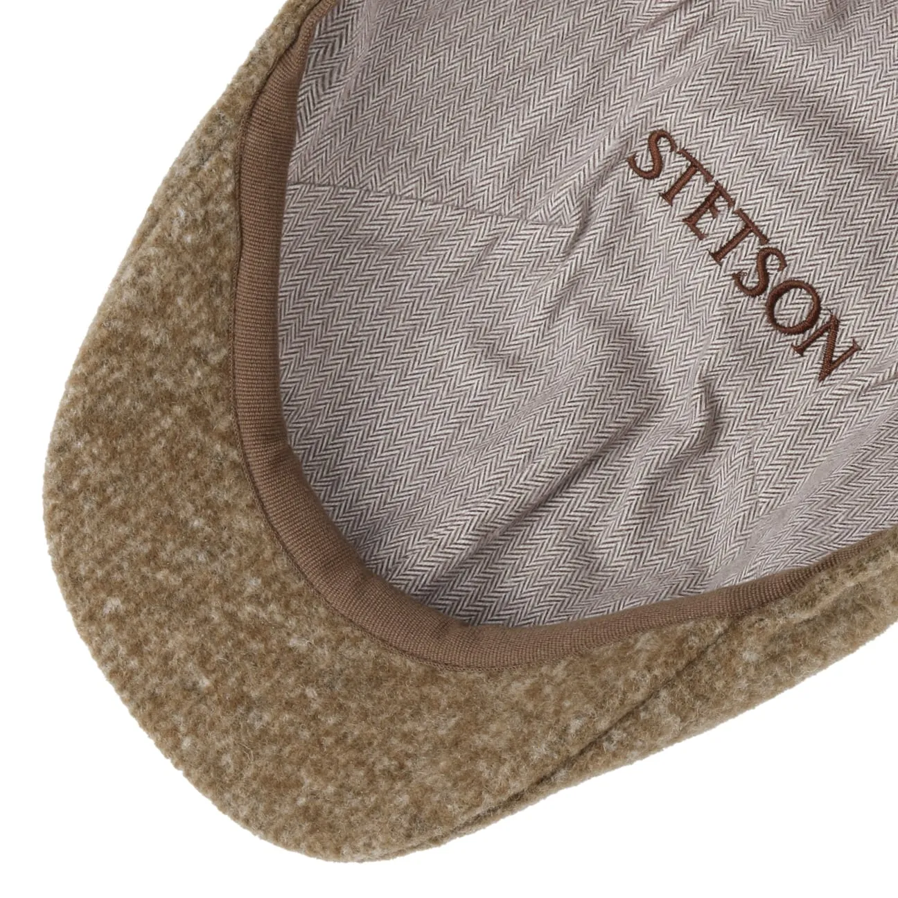 Texas Eskridge Jersey Flat Cap by Stetson