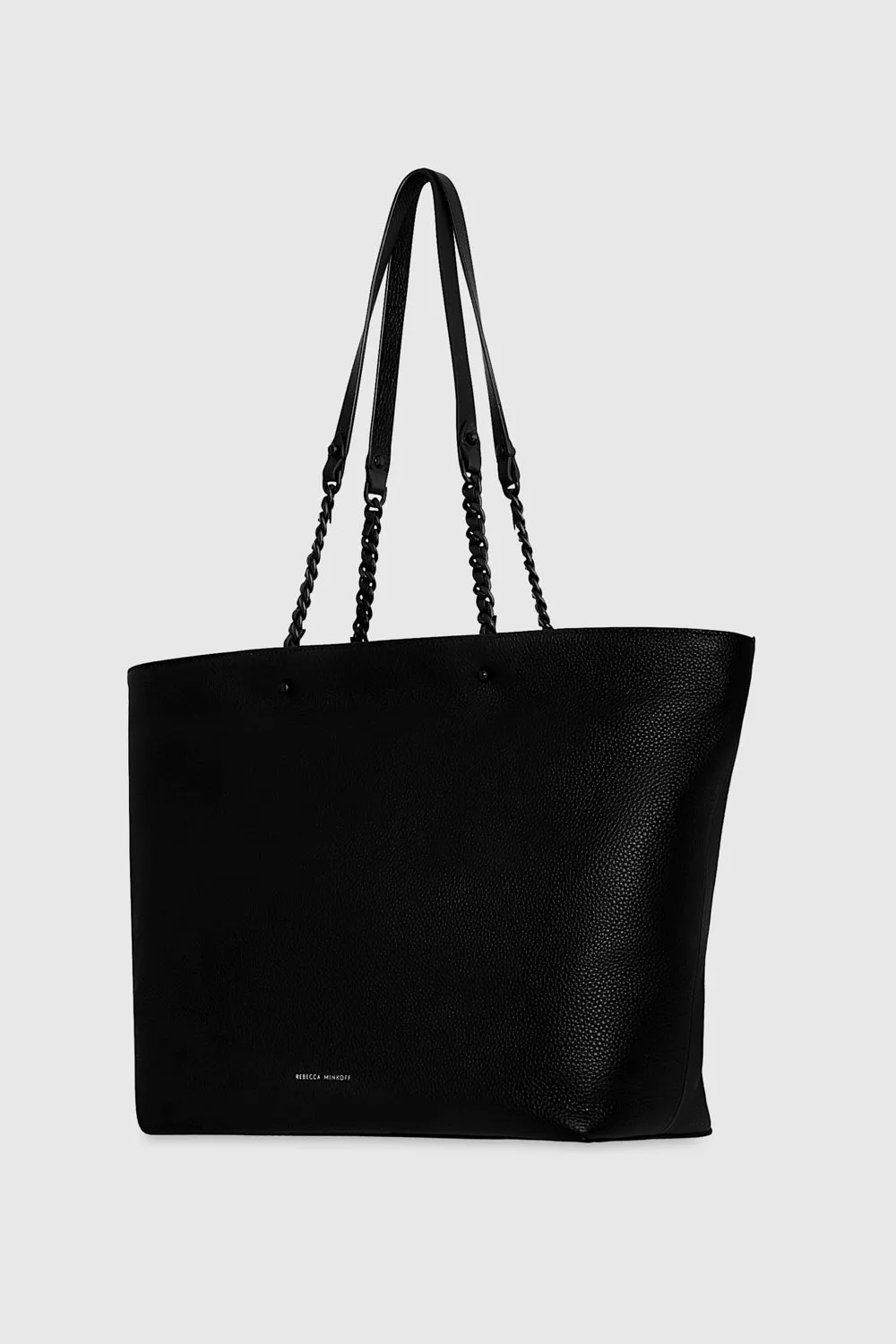 Top Zip Chain Tote