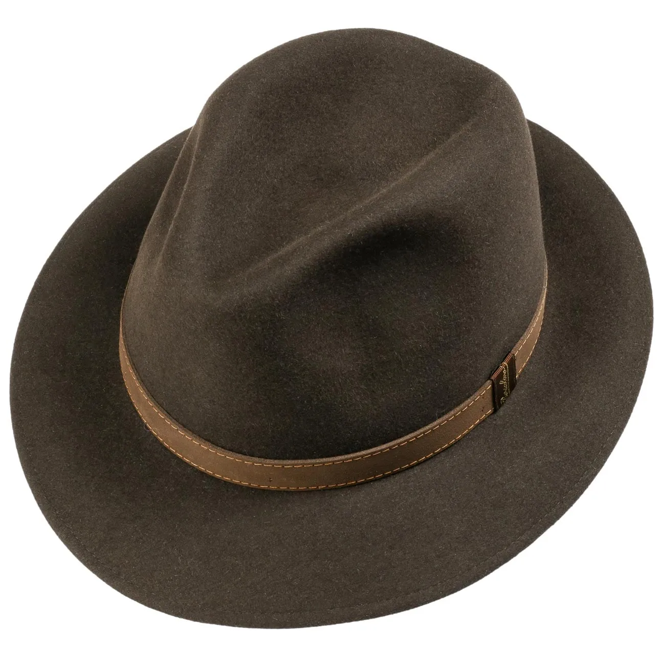 Traveler Marrone Hat by Borsalino