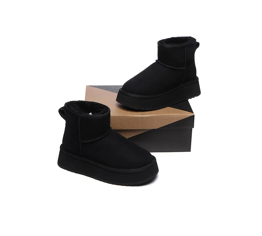 Ugg Mini Platform Ugg Boots Thick Bottom Mini Classic