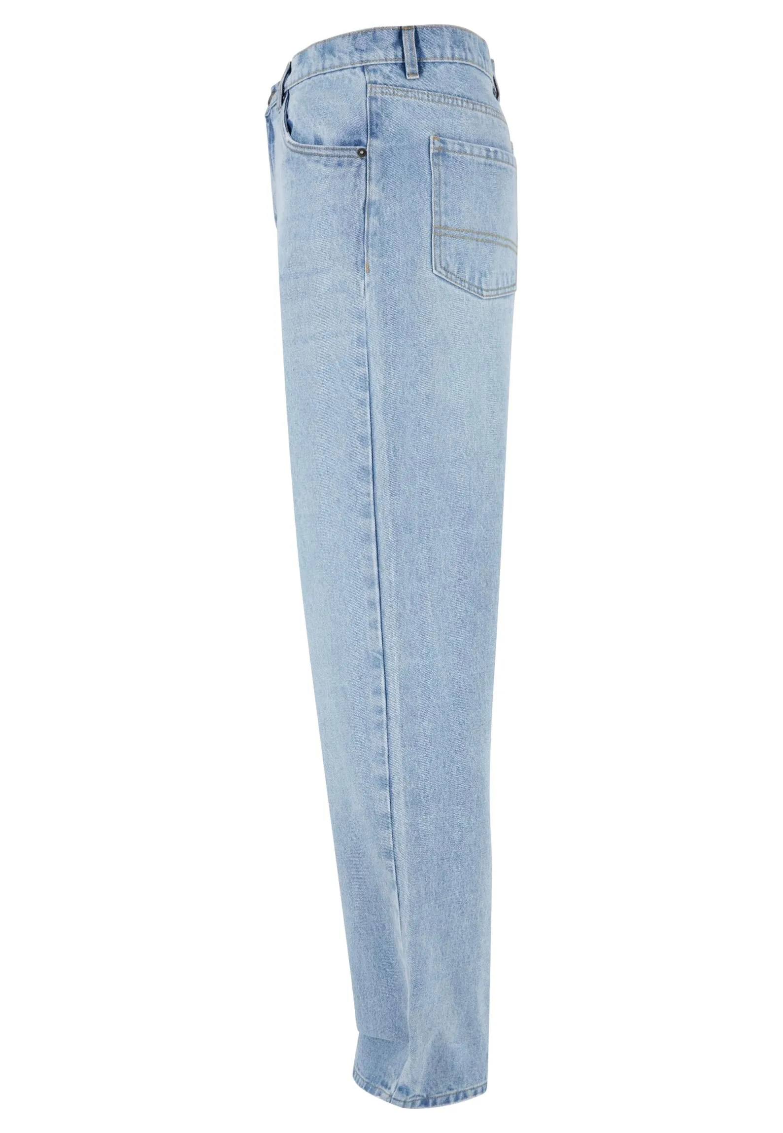 Urban Classics - Heavy Ounce Baggy Fit New Light Blue Washed - Jeans