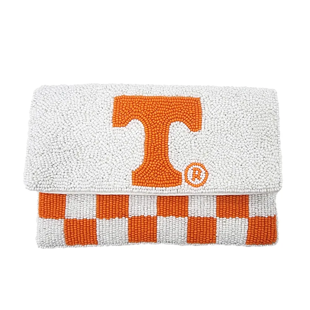 UT UNIVERSITY OF TENNESSEE VOLS CHECKERED MINI CLUTCH