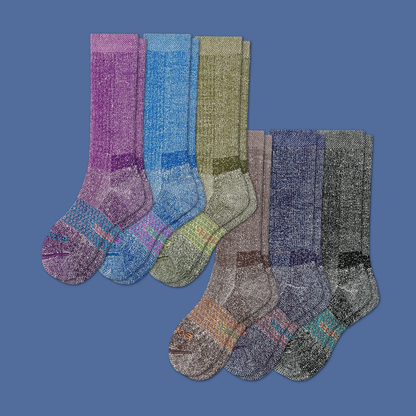 Women's Work Boot Calf Sock 6-Pack