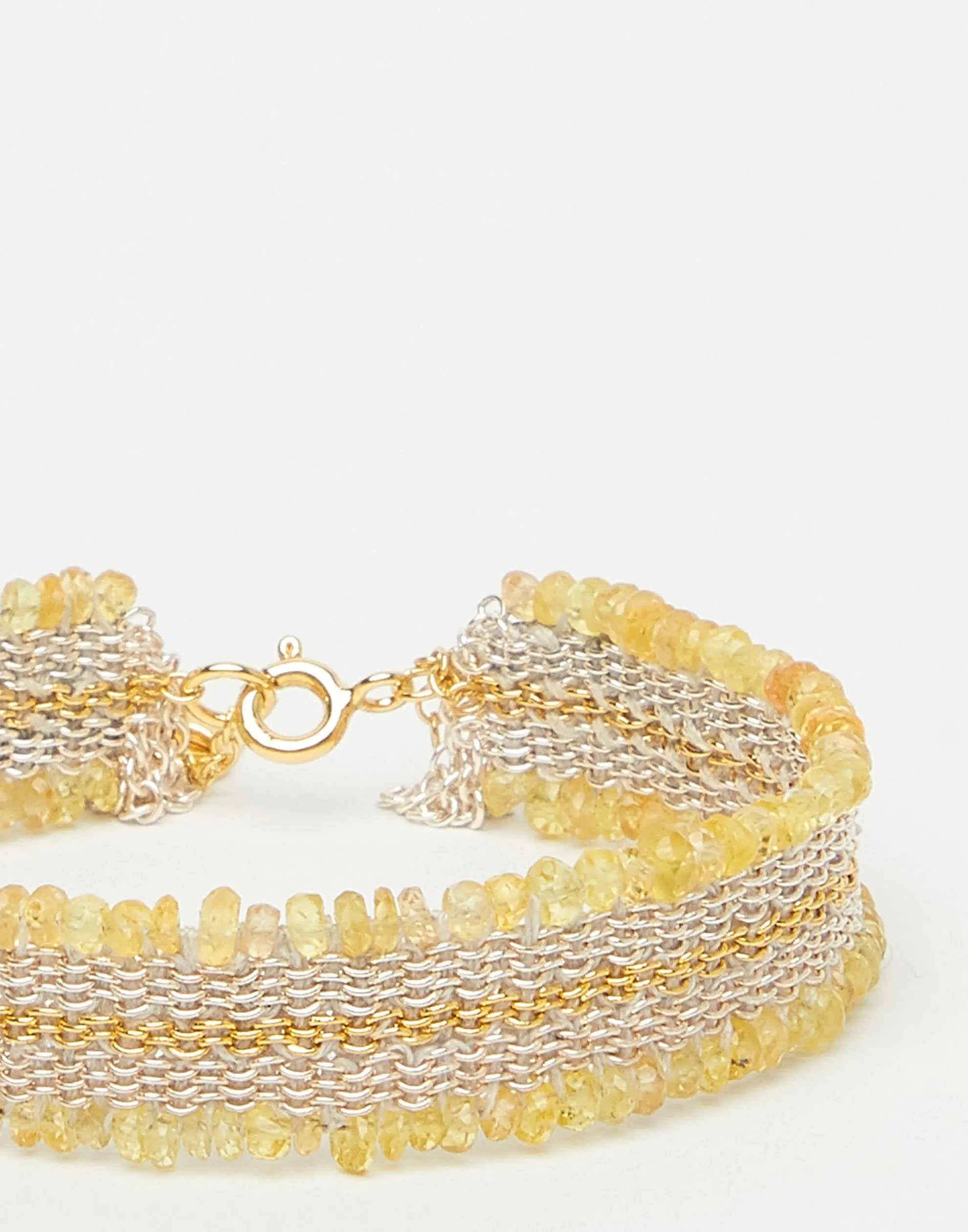 Yellow Sapphire Bracelet